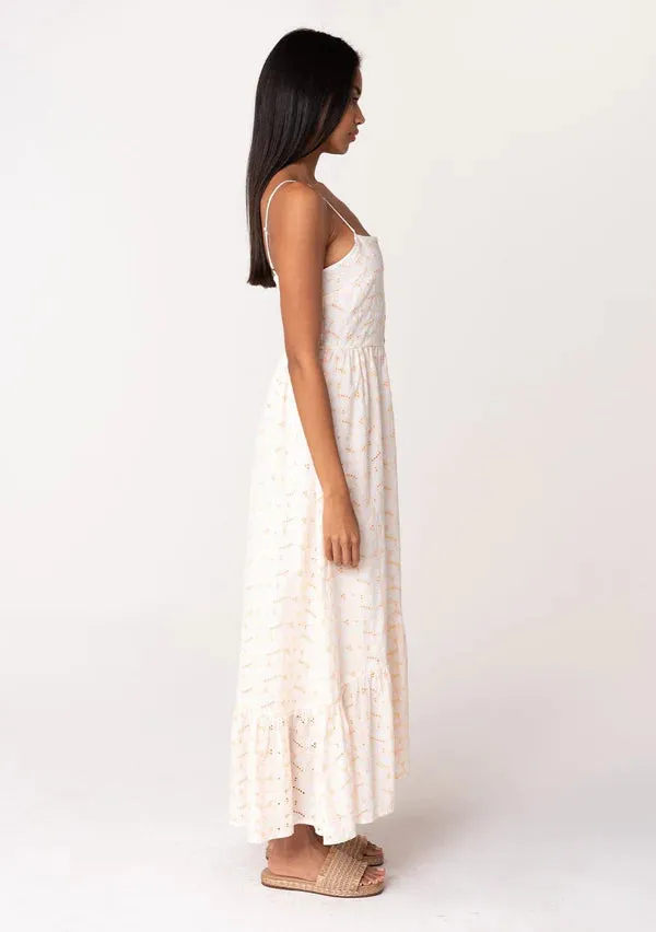 Lovestitch Harlowe Embroidered Maxi Dress