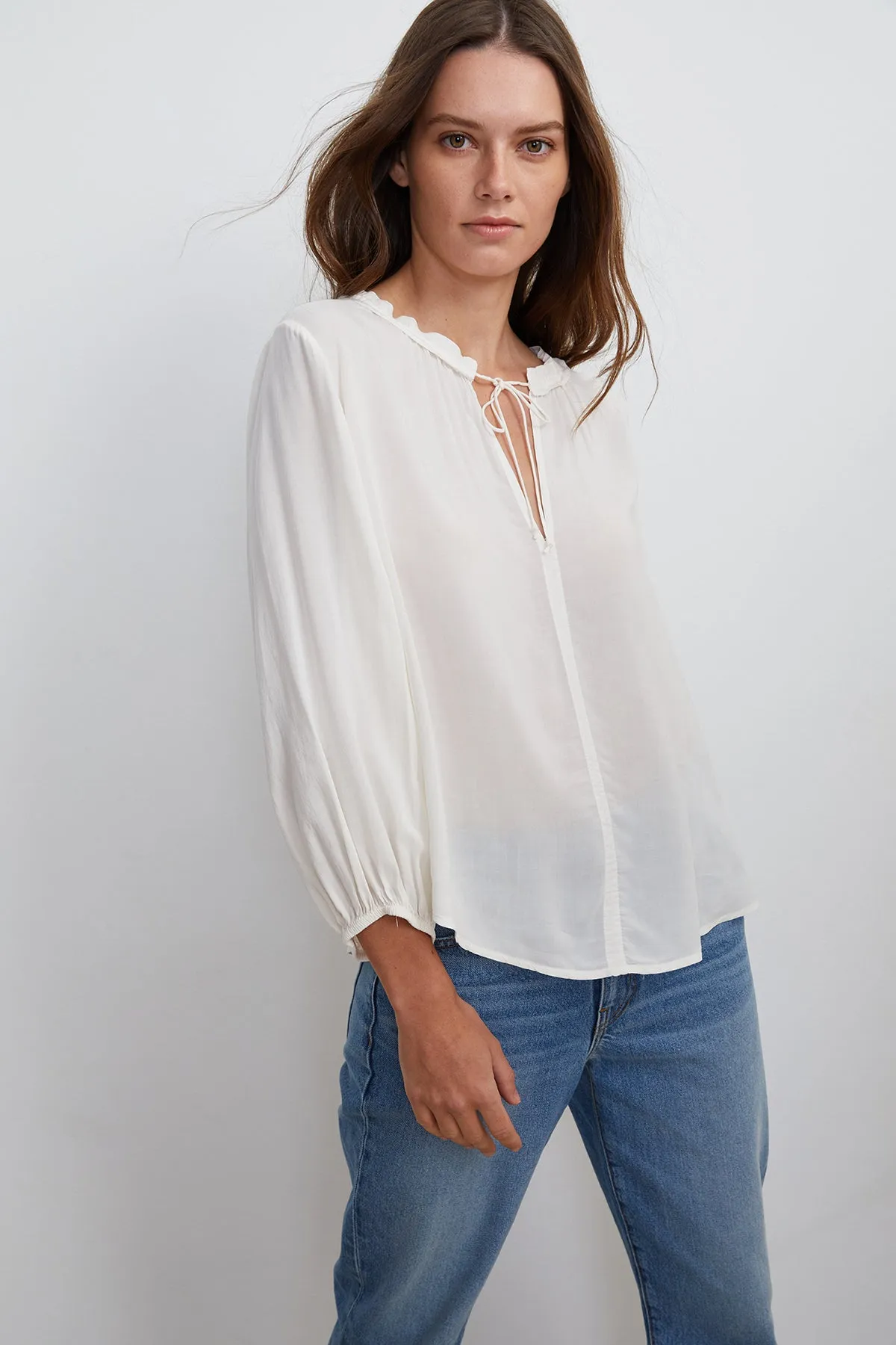 MARTY 3/4 SLEEVE BLOUSE