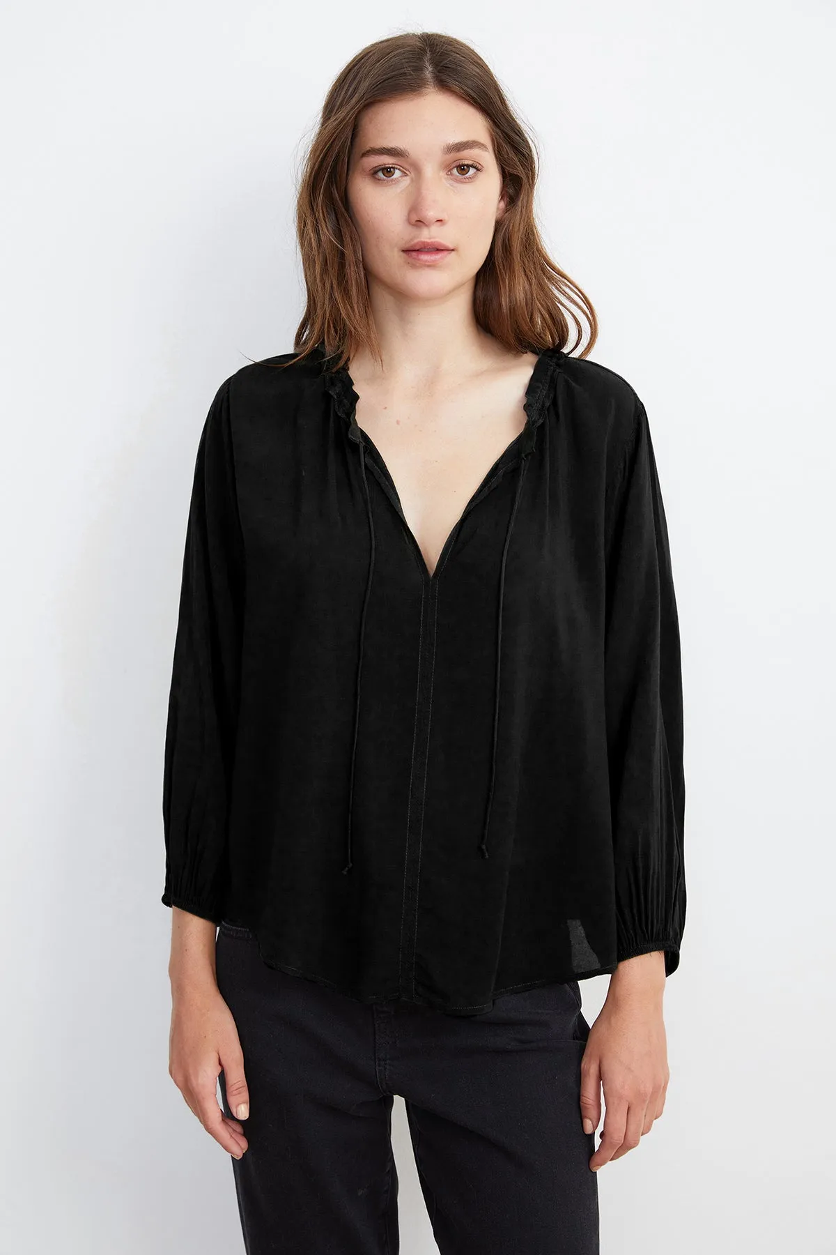 MARTY 3/4 SLEEVE BLOUSE