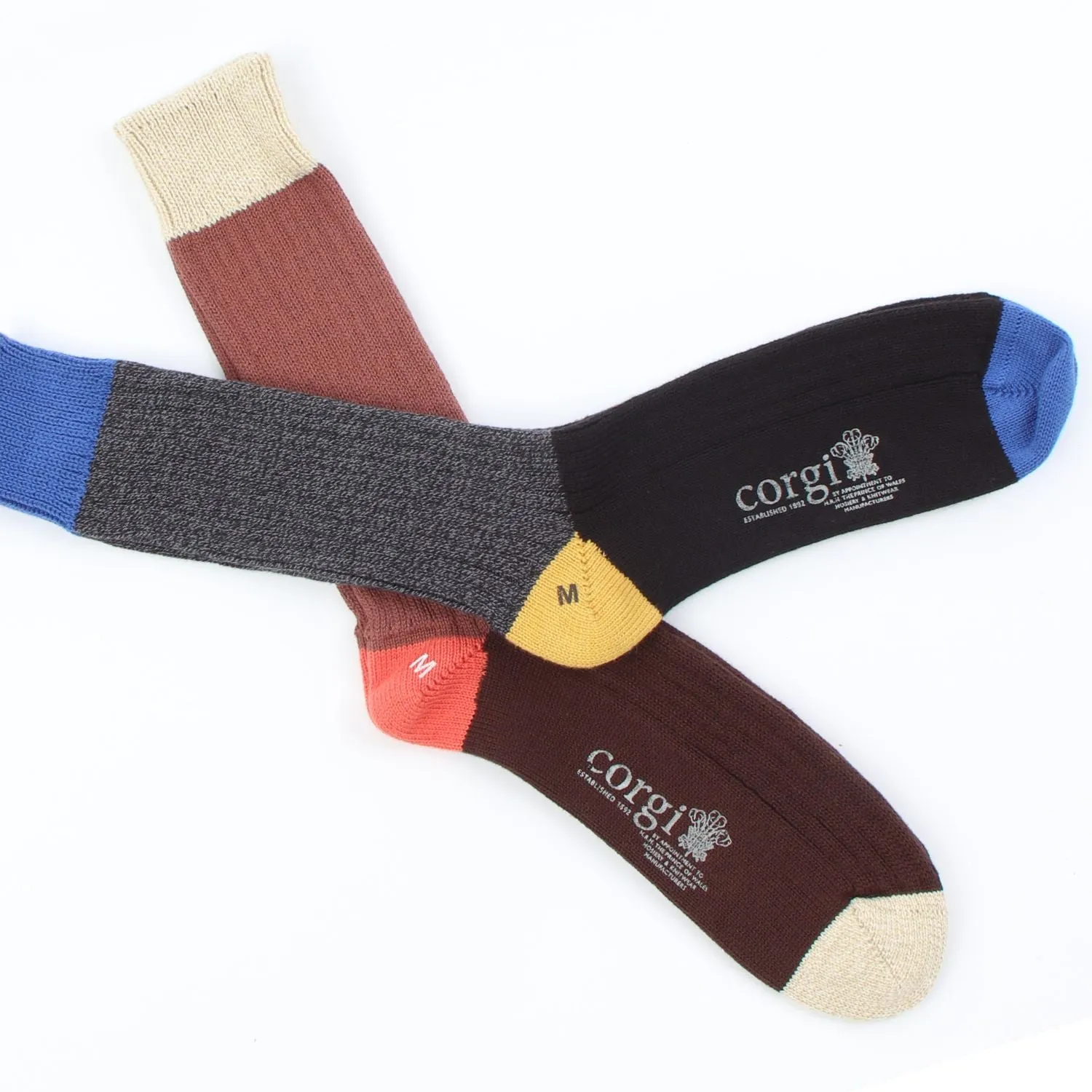 Men's 396 Pure Cotton Boot Socks