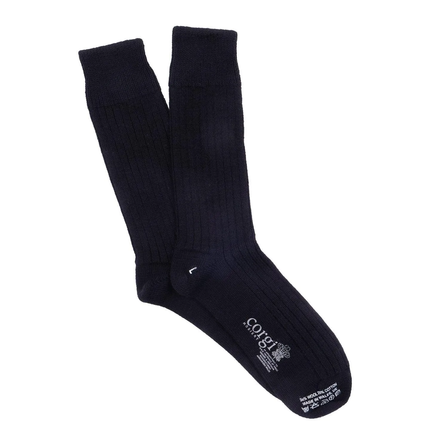 Men's Rib Wool & Cotton Socks