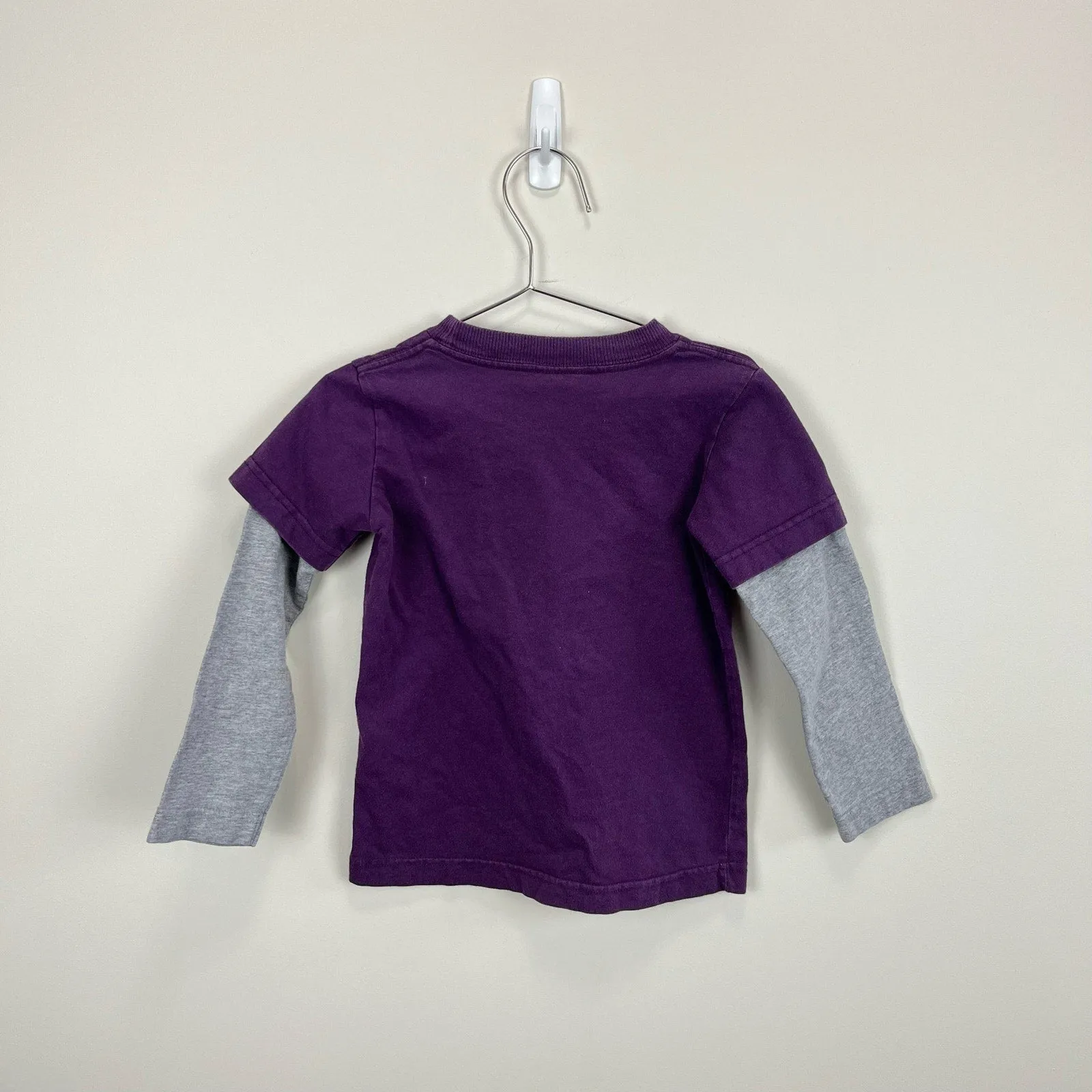 Mini Boden Purple Guitar Tee 3-4 Years