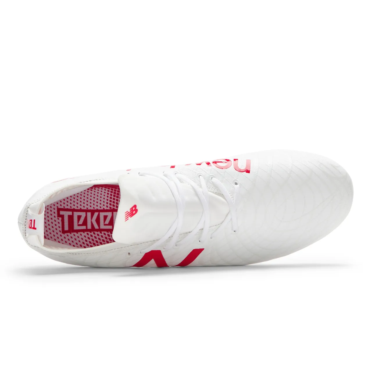 New Balance Tekela Pro Fg (WIDE) Soccer Boots - White/Flame