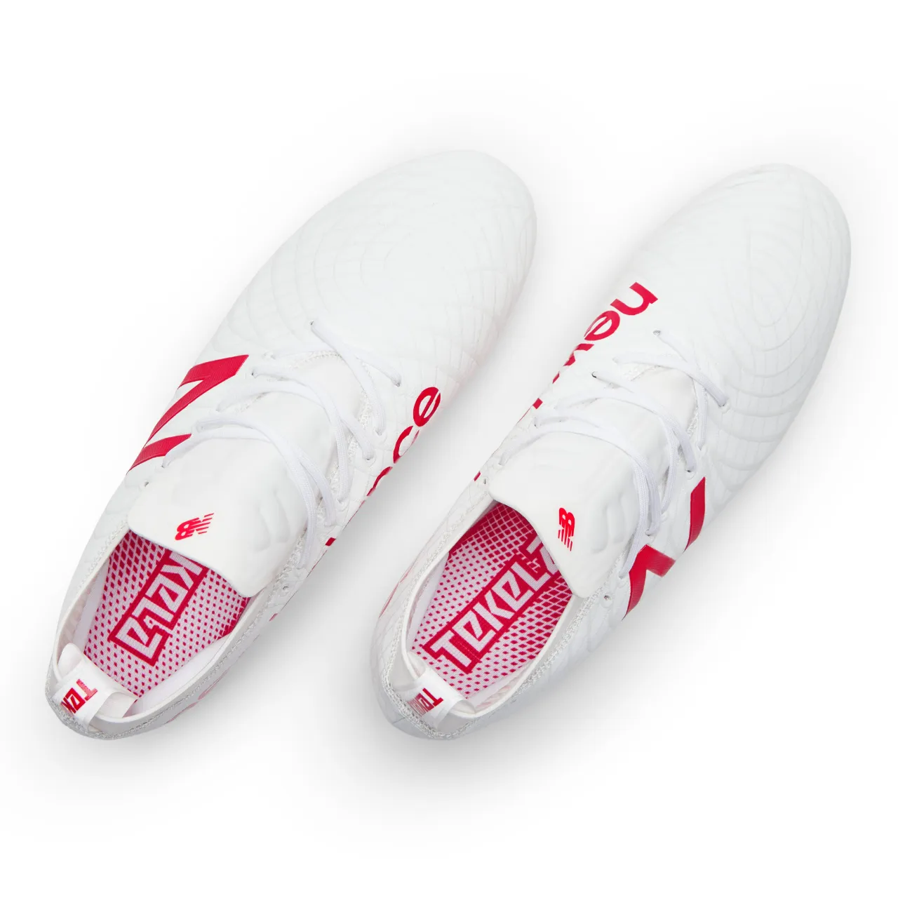 New Balance Tekela Pro Fg (WIDE) Soccer Boots - White/Flame