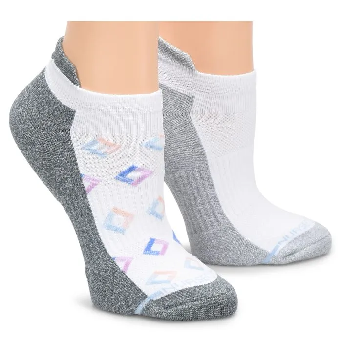 NurseMates Anklet Compression Socks - 2 Pack