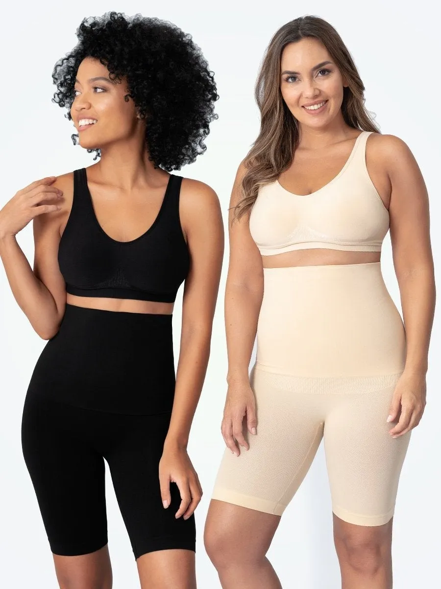 Offer: Shapermint Essentials 2-Pack All Day Every Day High-Waisted Shaper Shorts - 67 percent OFF