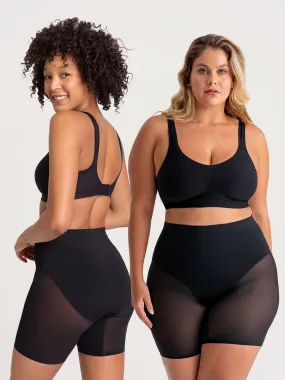 Offer: Shapermint Essentials 2-Pack Everyday Empower Mesh Shaper Shorts - 50 percent OFF