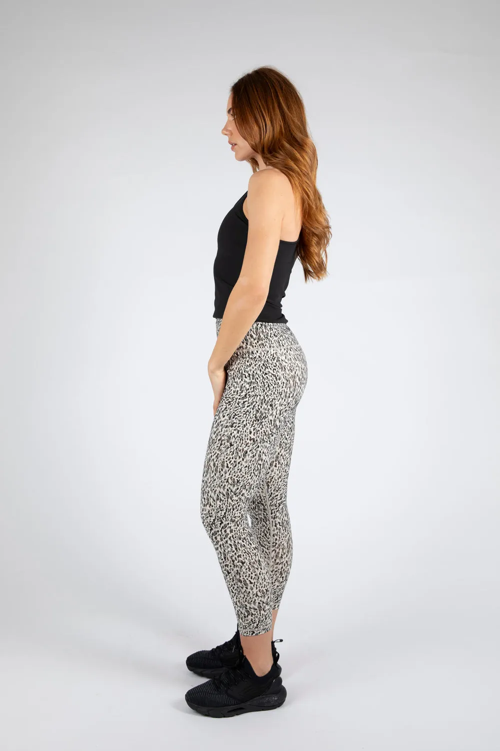 Pace 7/8 Legging | Forest Print