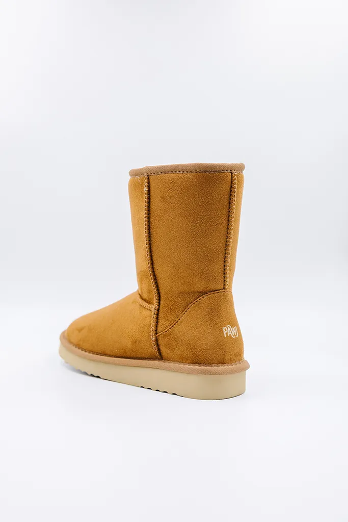 PAWJ Short Boot | Chestnut