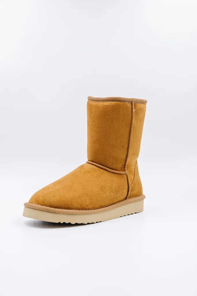 PAWJ Short Boot | Chestnut