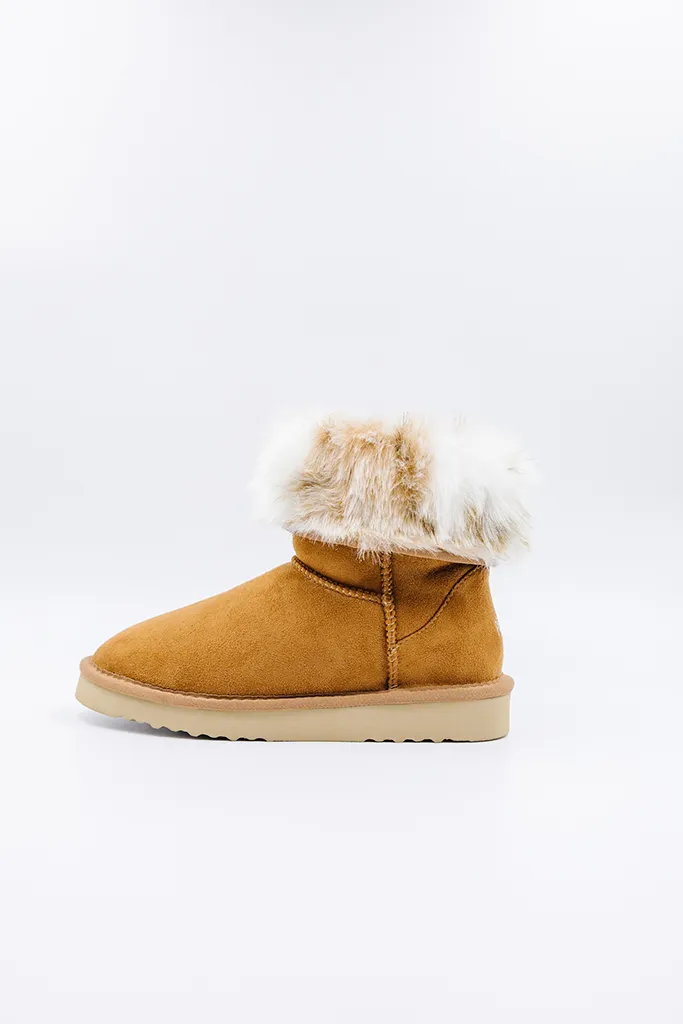 PAWJ Short Boot | Chestnut