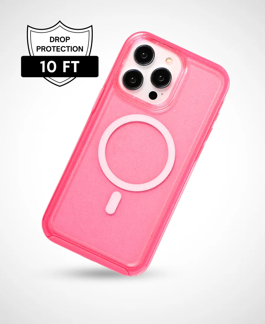 Pink Neon MagSafe Phone Case