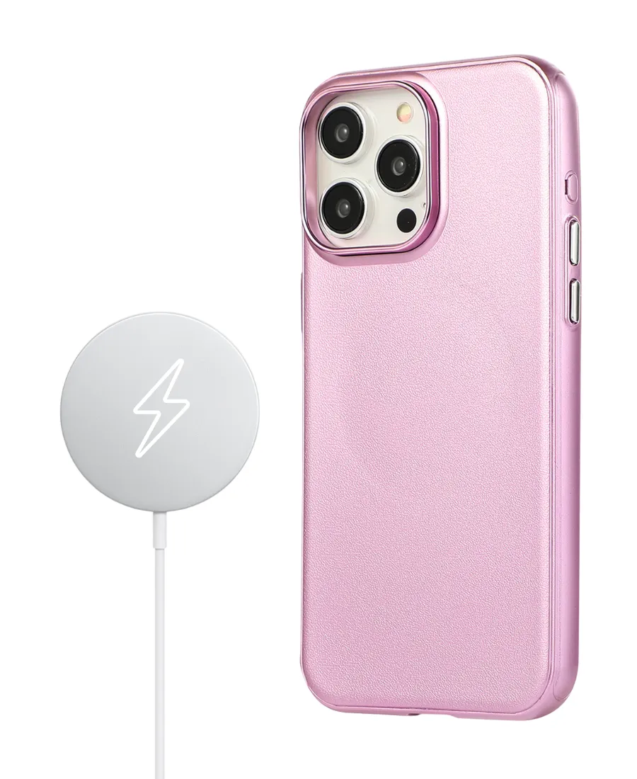 Pink Pearl Shimmer MagSafe Phone Case