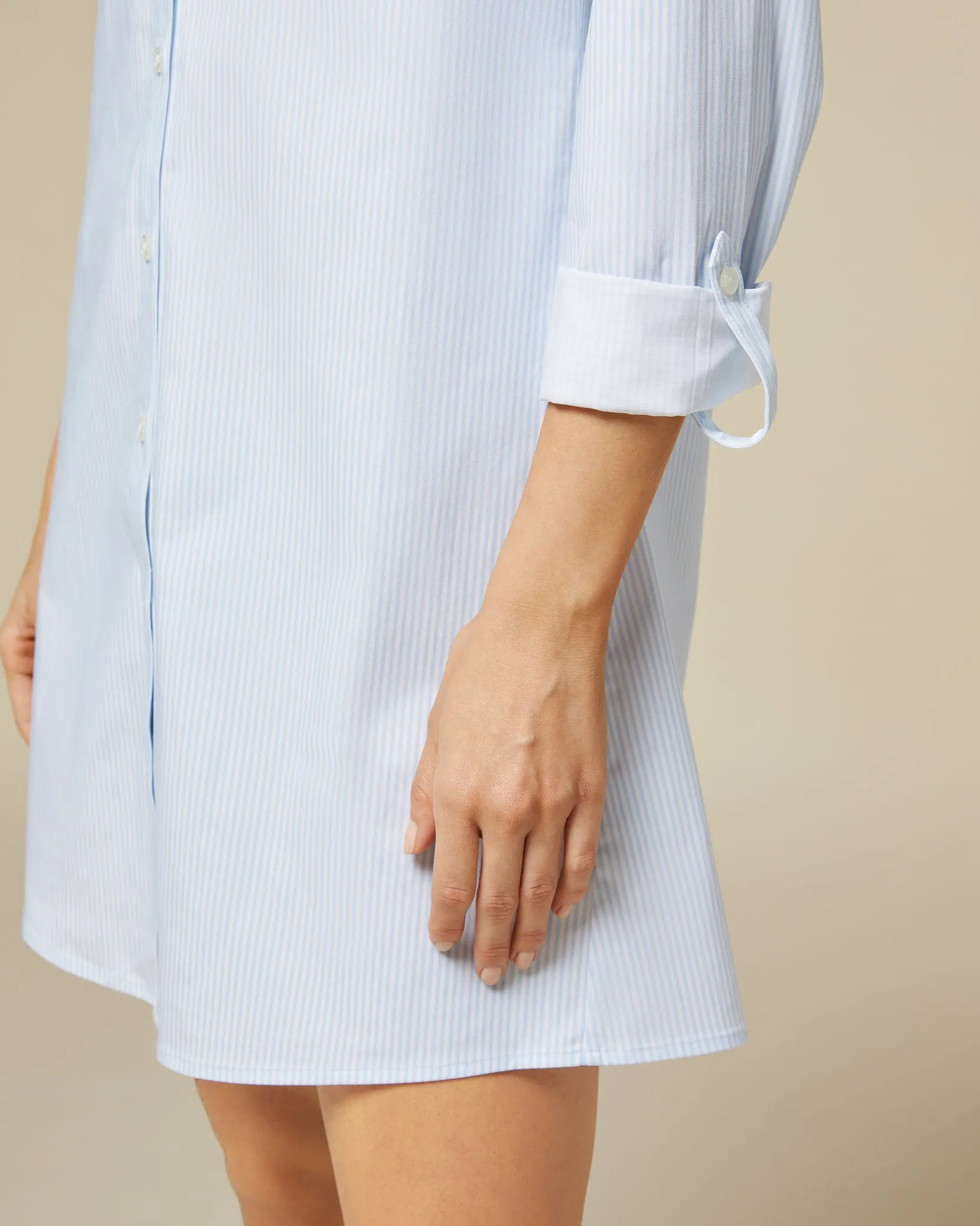 Poplin Shirt Dress