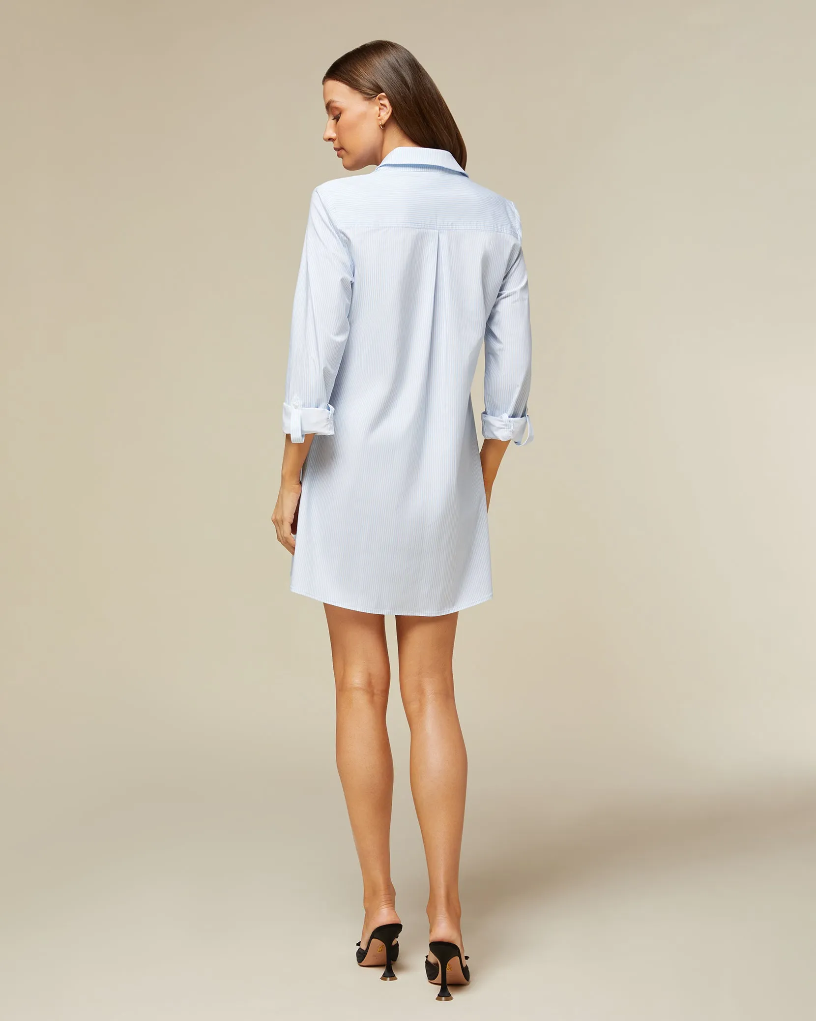 Poplin Shirt Dress