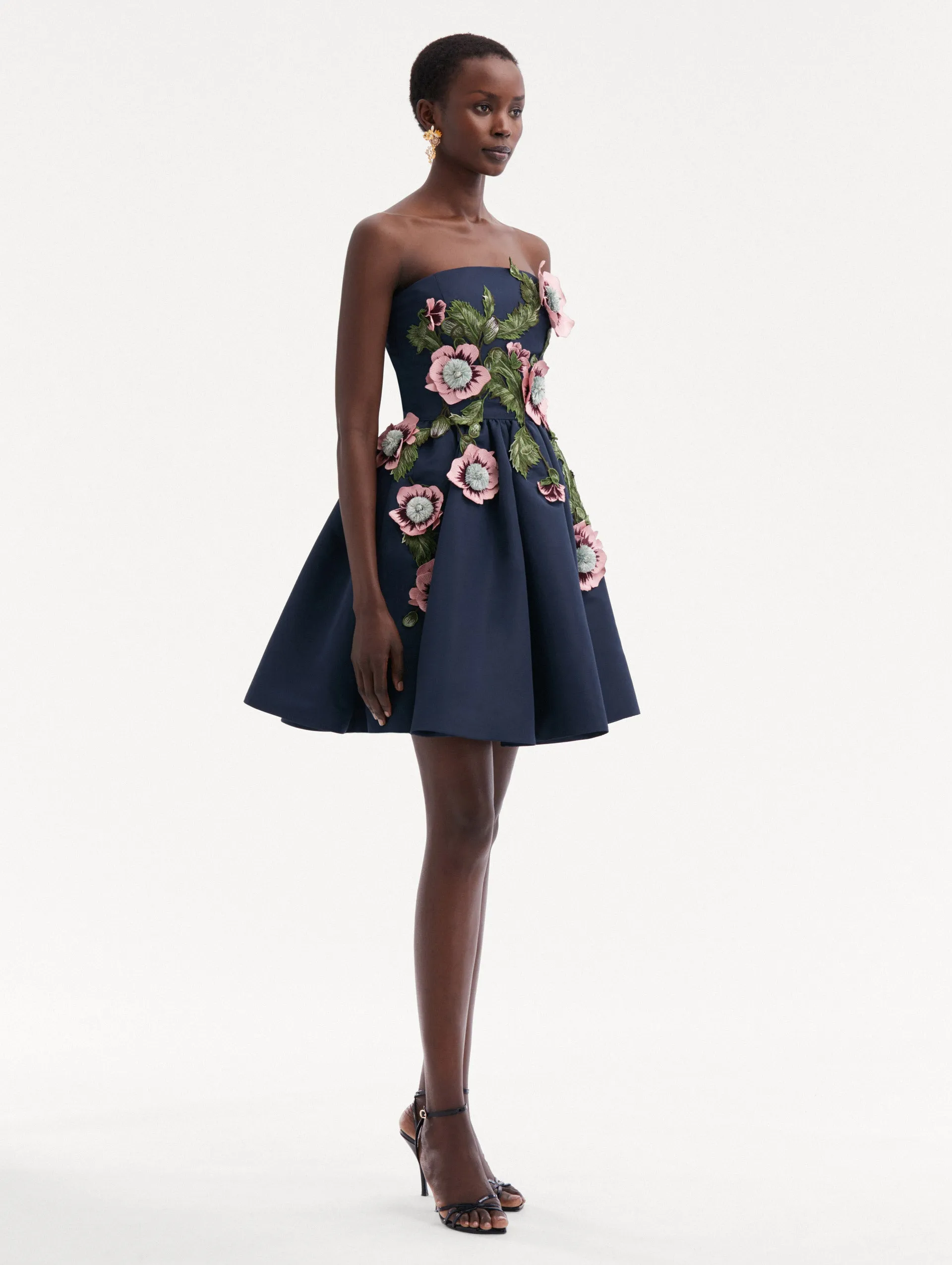 Poppy Embroidered Cocktail Dress