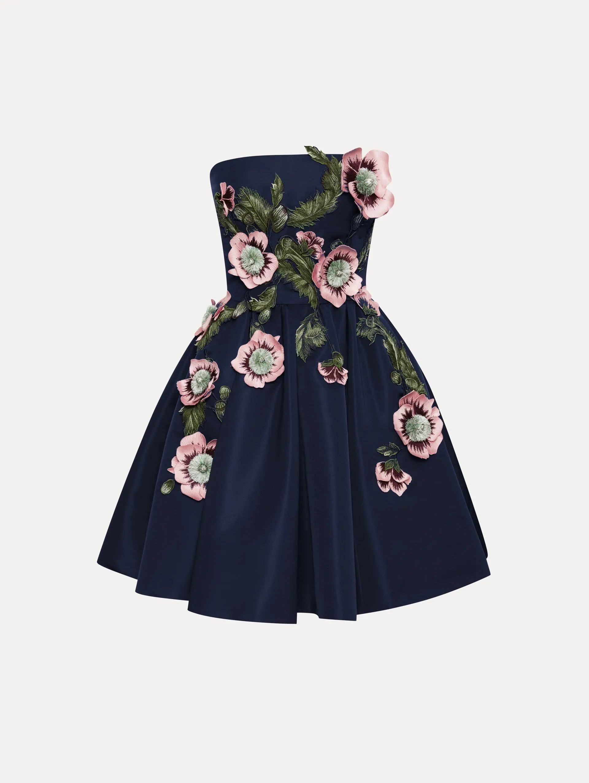 Poppy Embroidered Cocktail Dress