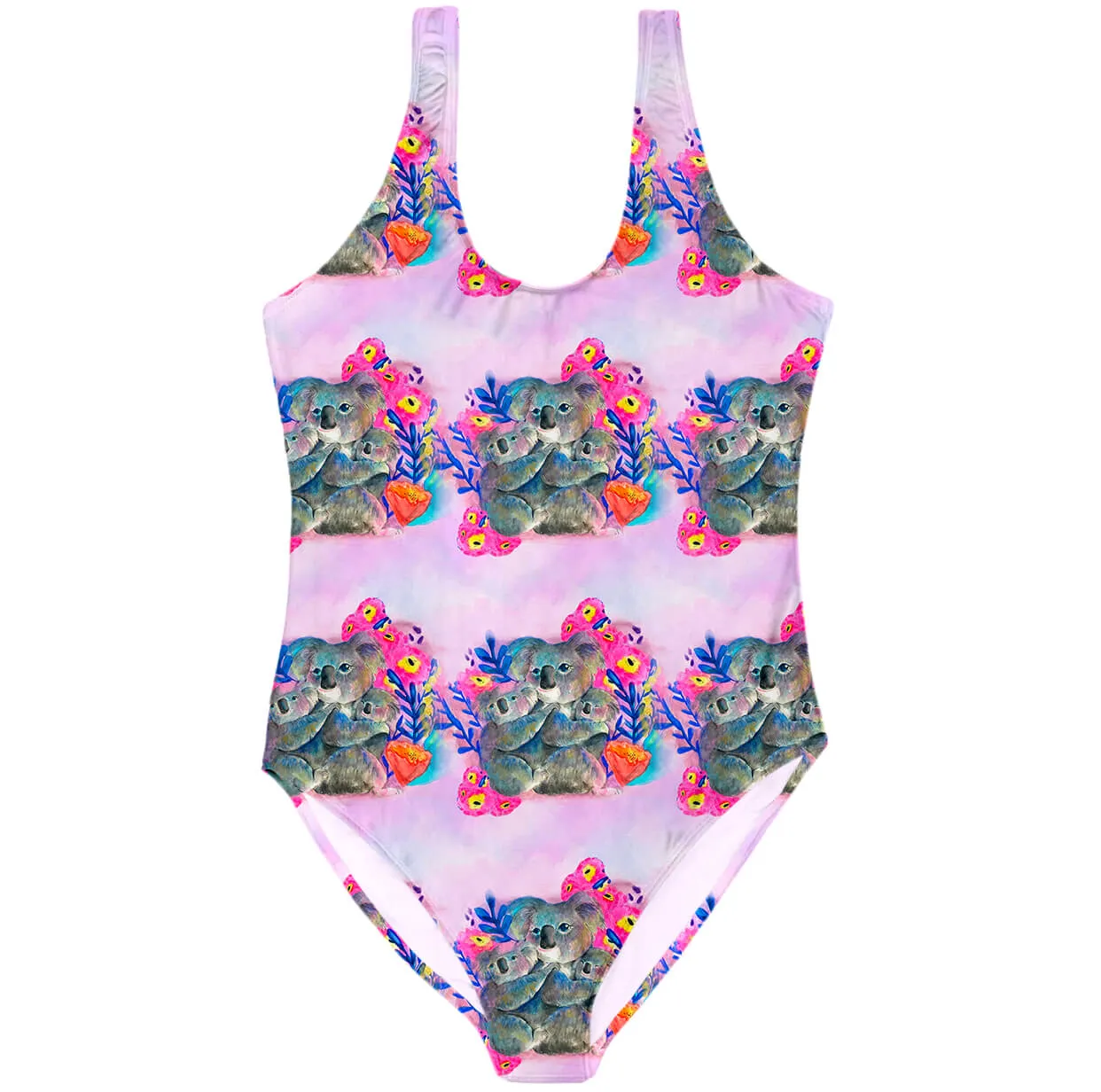 PREORDER Koala Love Women's One Piece Sleeveless Swimsuit (Ships 2nd Dec)