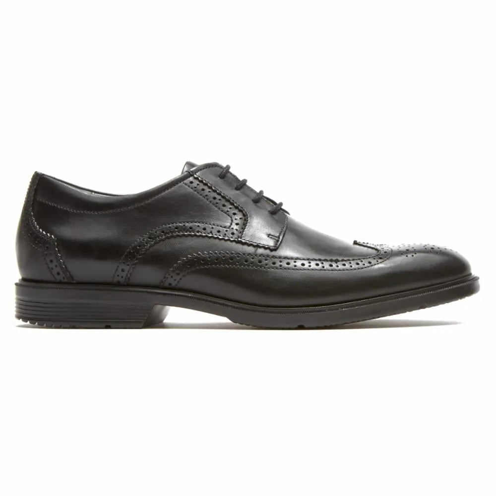 Rockport Men CITY SMART WING TIP BLACK/LEATHER