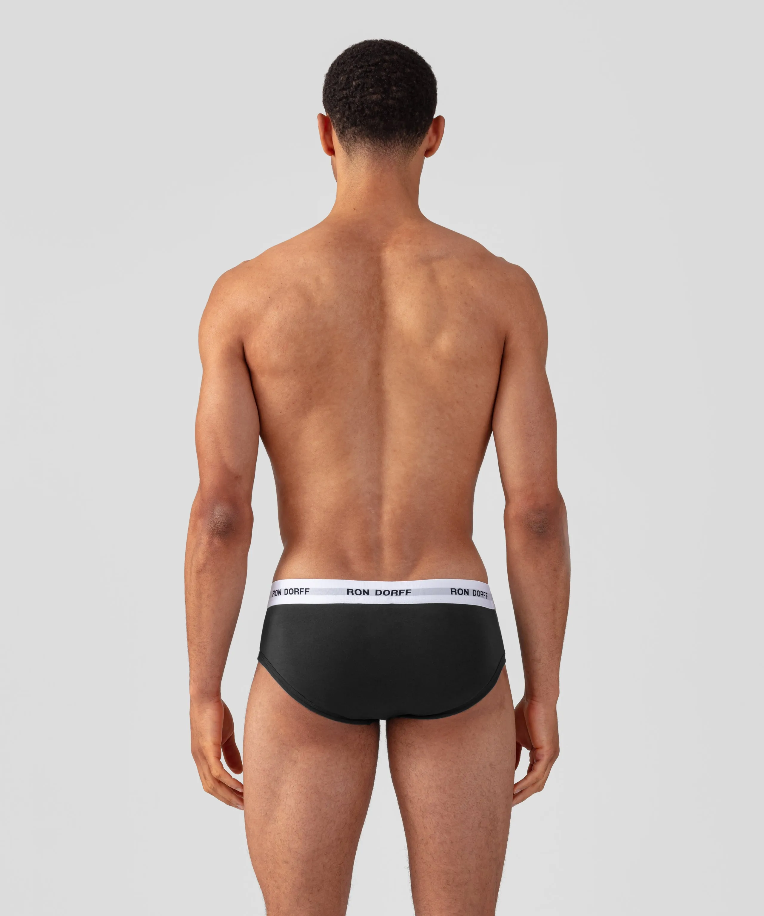 RON DORFF Y-Front Briefs Kit: Black