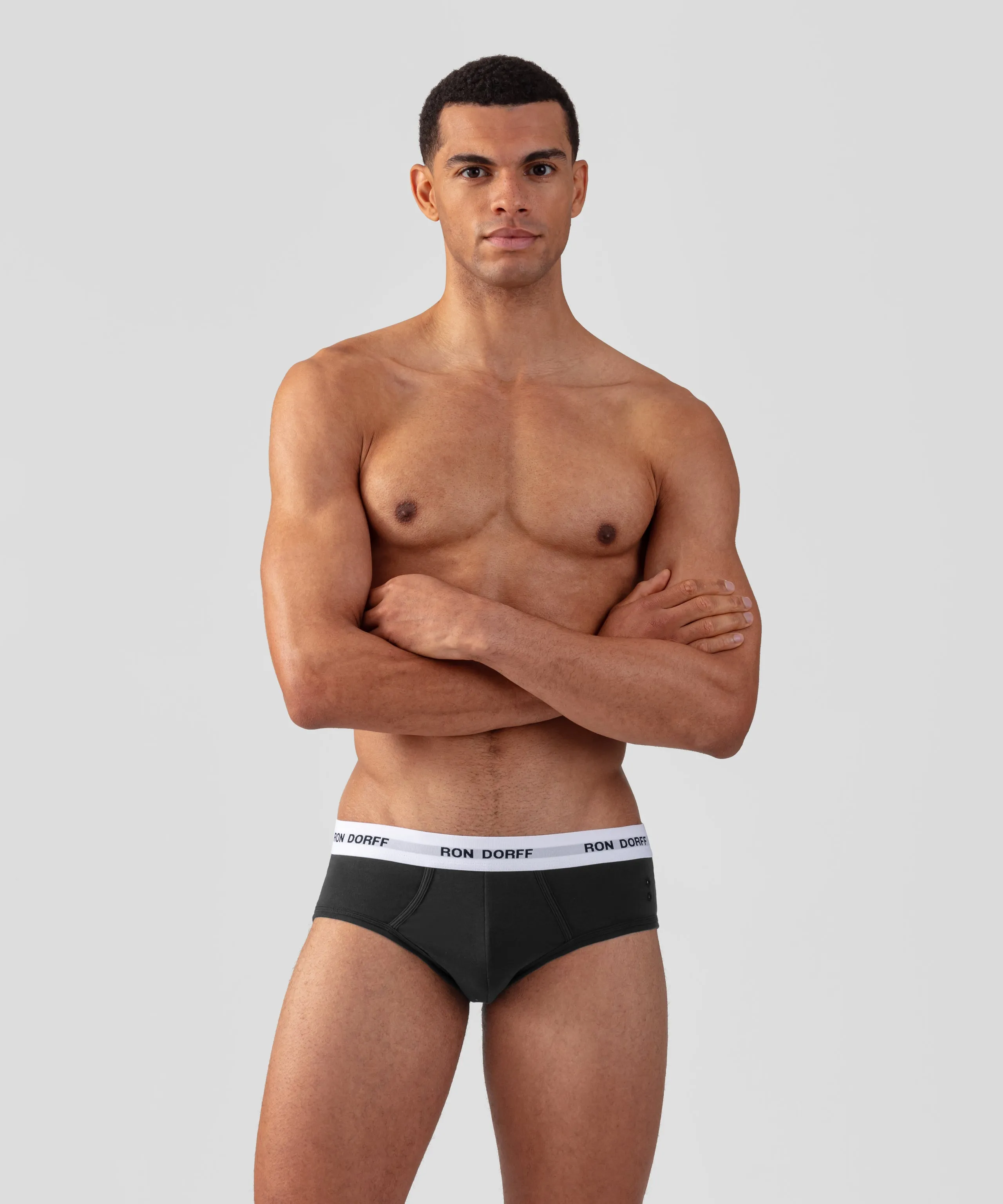 RON DORFF Y-Front Briefs Kit: Black