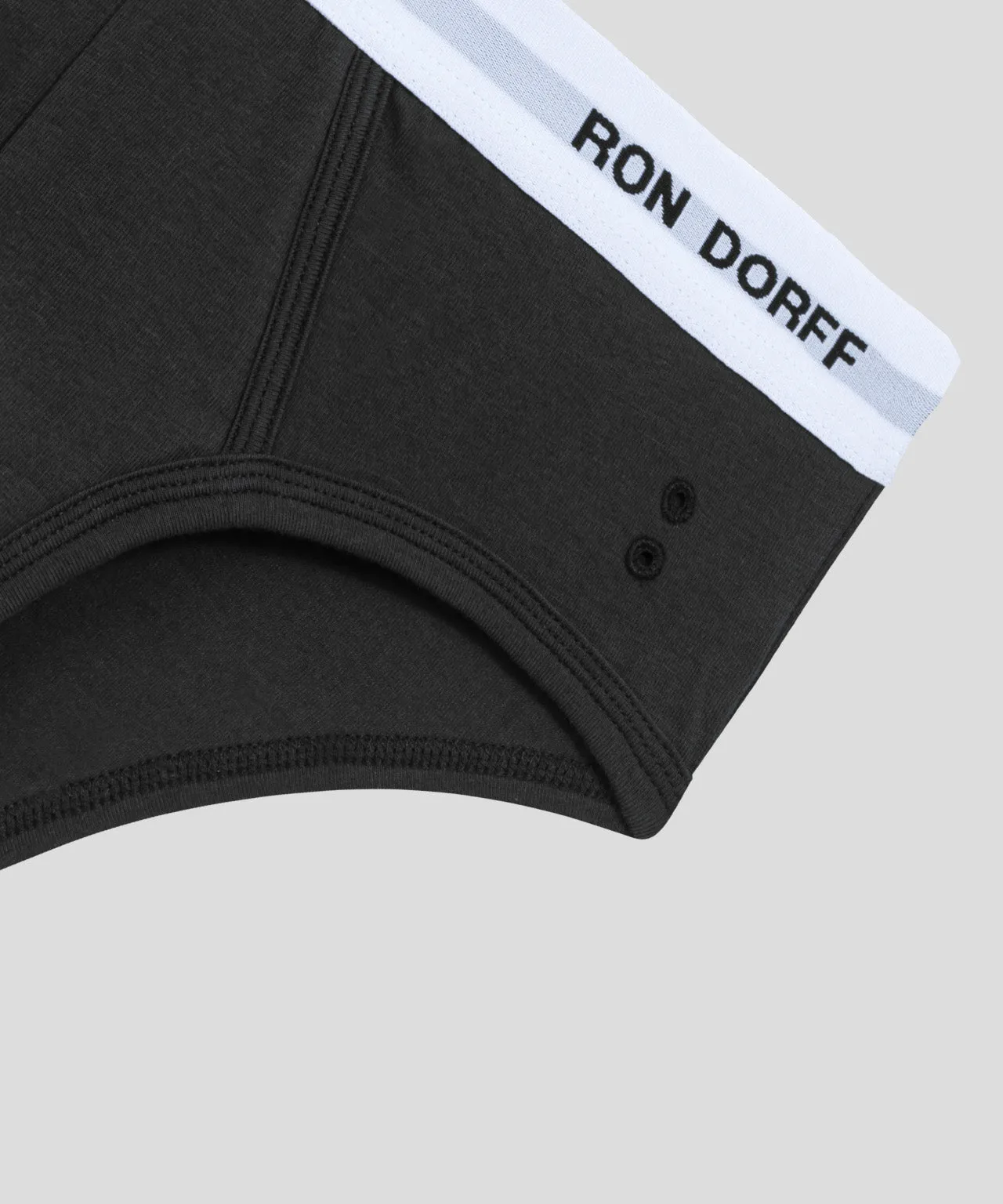 RON DORFF Y-Front Briefs Kit: Black