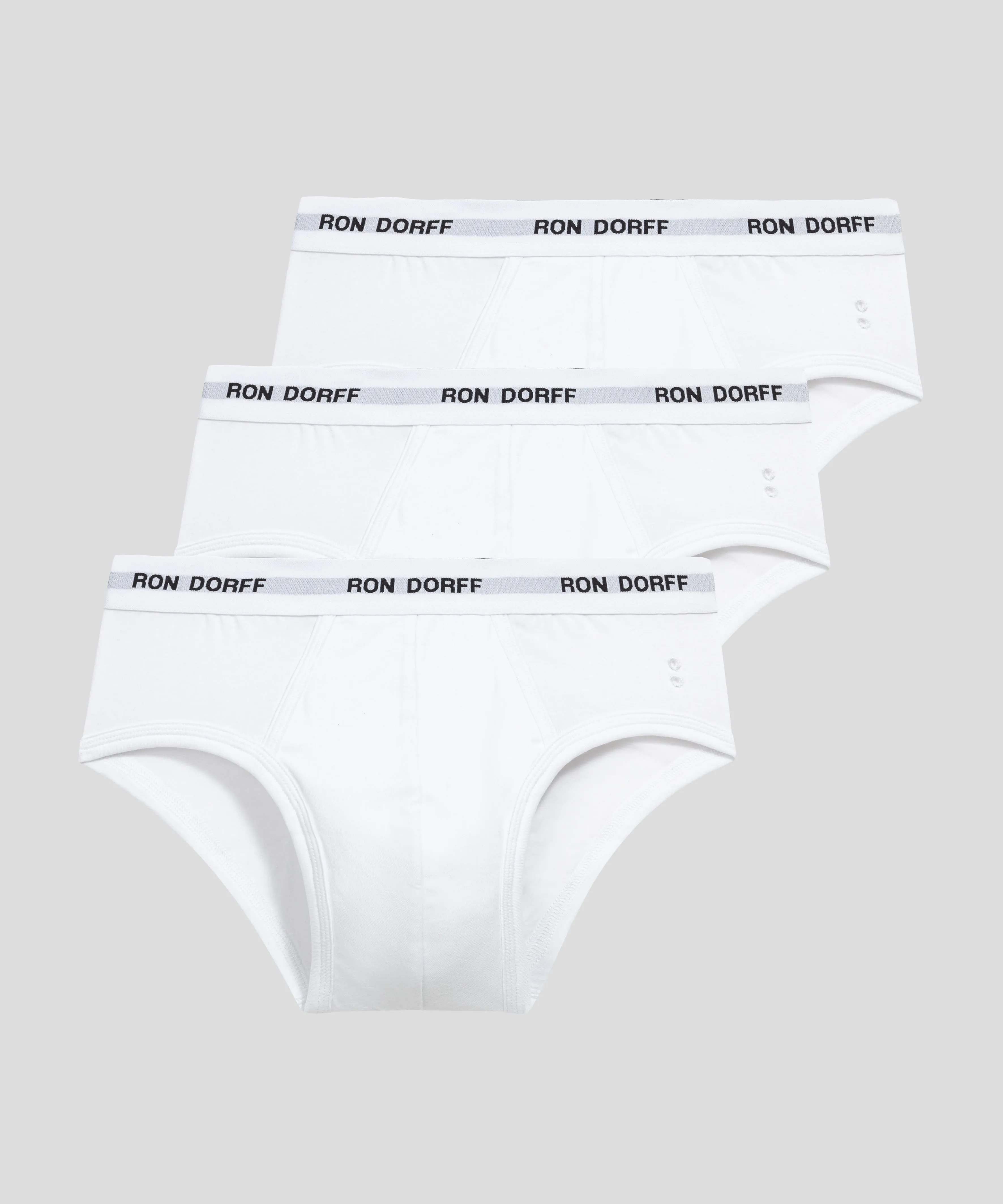 RON DORFF Y-Front Briefs Kit: White