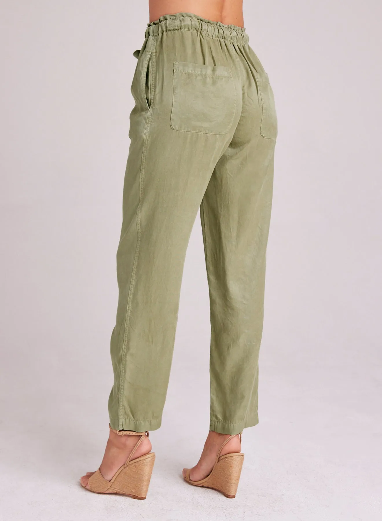 Rose Easy Trouser - Dried Herb