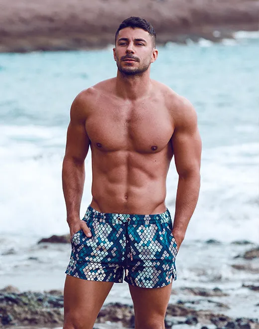 S50 Print Swimshorts - Python