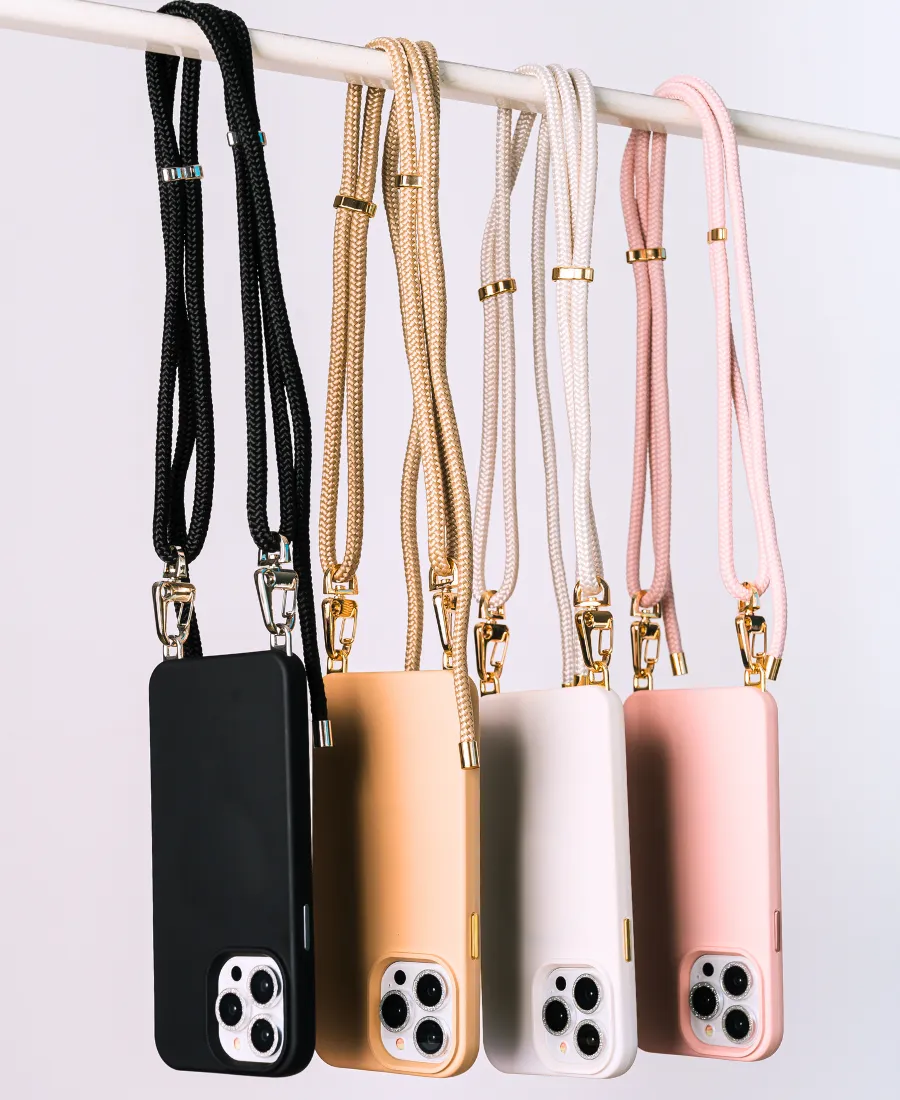 Sand MagSafe Crossbody Case Set