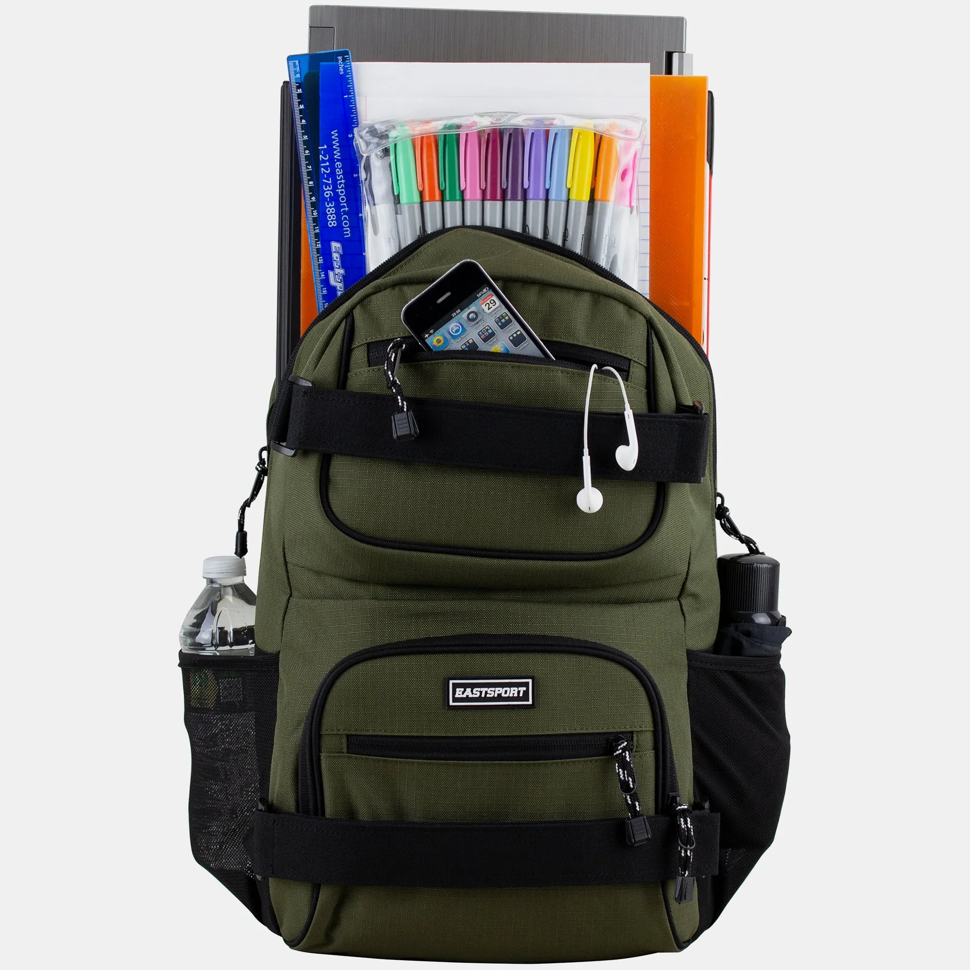 Skateboarder Skatepark Backpack