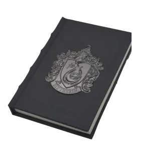 Slytherin Metal Crest Journal