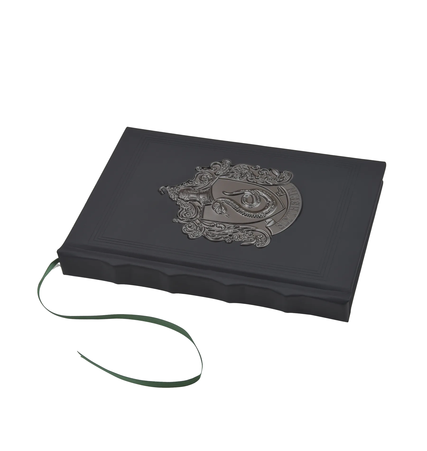 Slytherin Metal Crest Journal