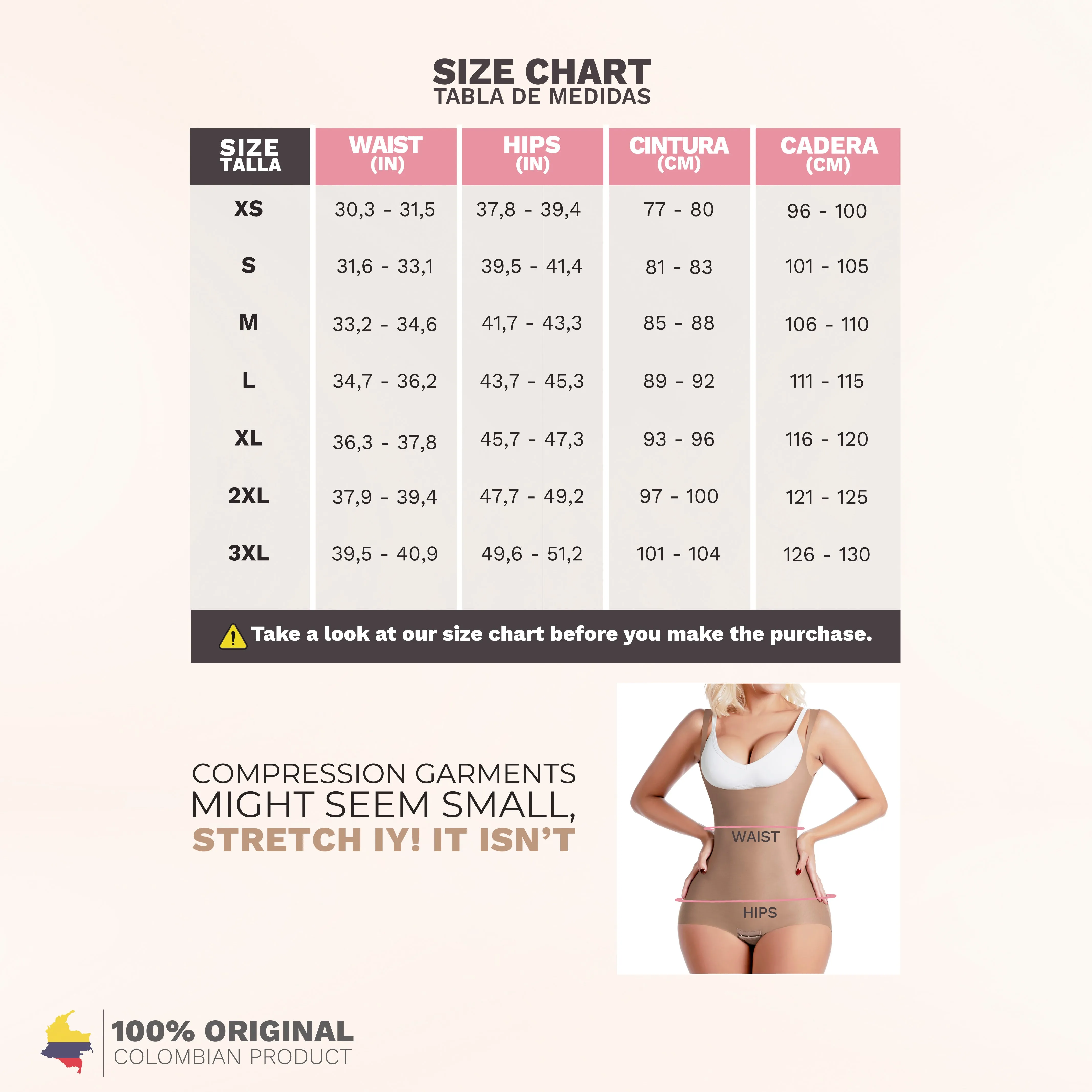 Sonryse SP81NC | Open Bust Colombian Bodysuit Shaper for Women | Everyday Use Girdle | Spandex