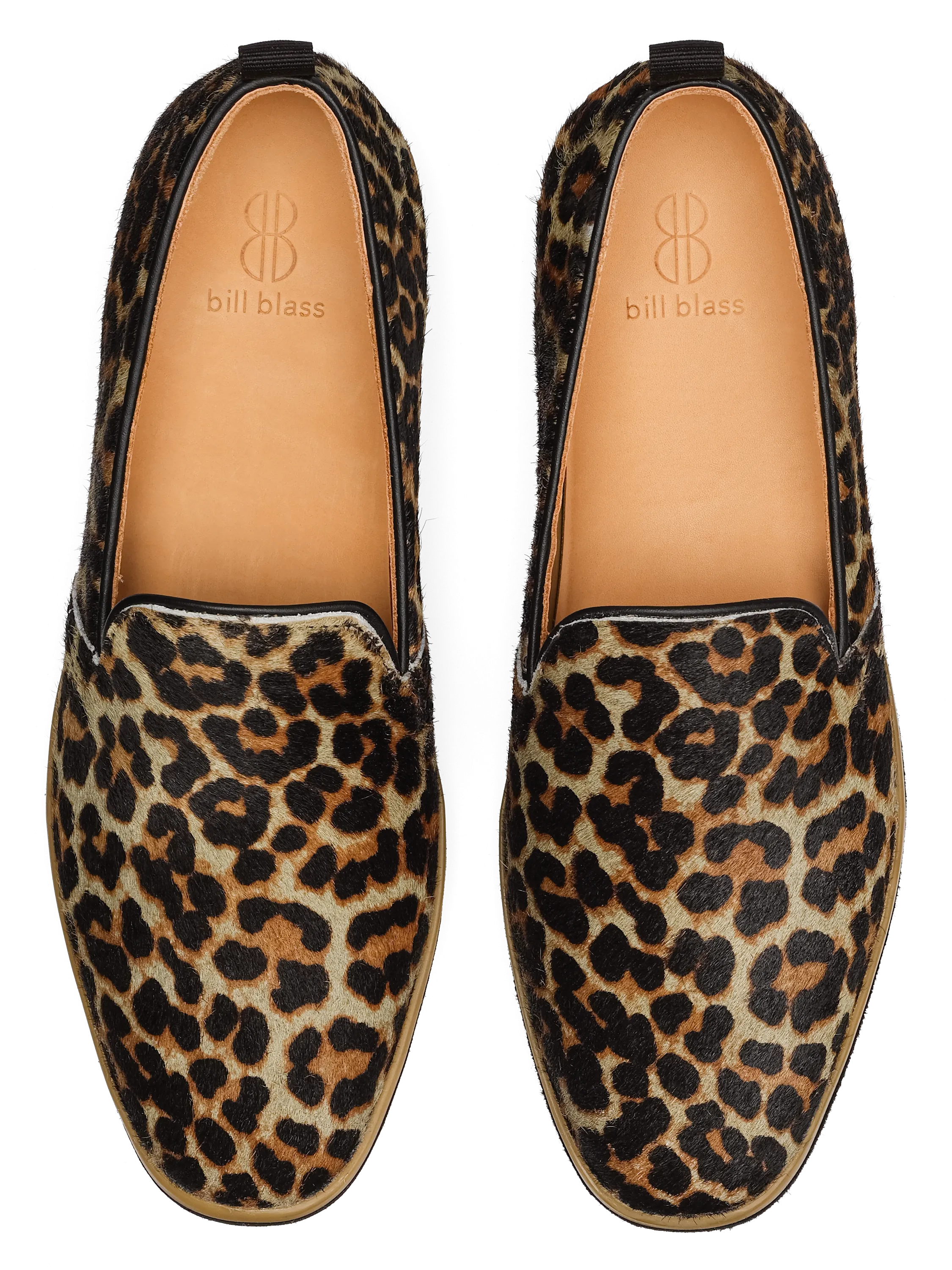 Sutton Slip On - Sage Leopard Hair Calf