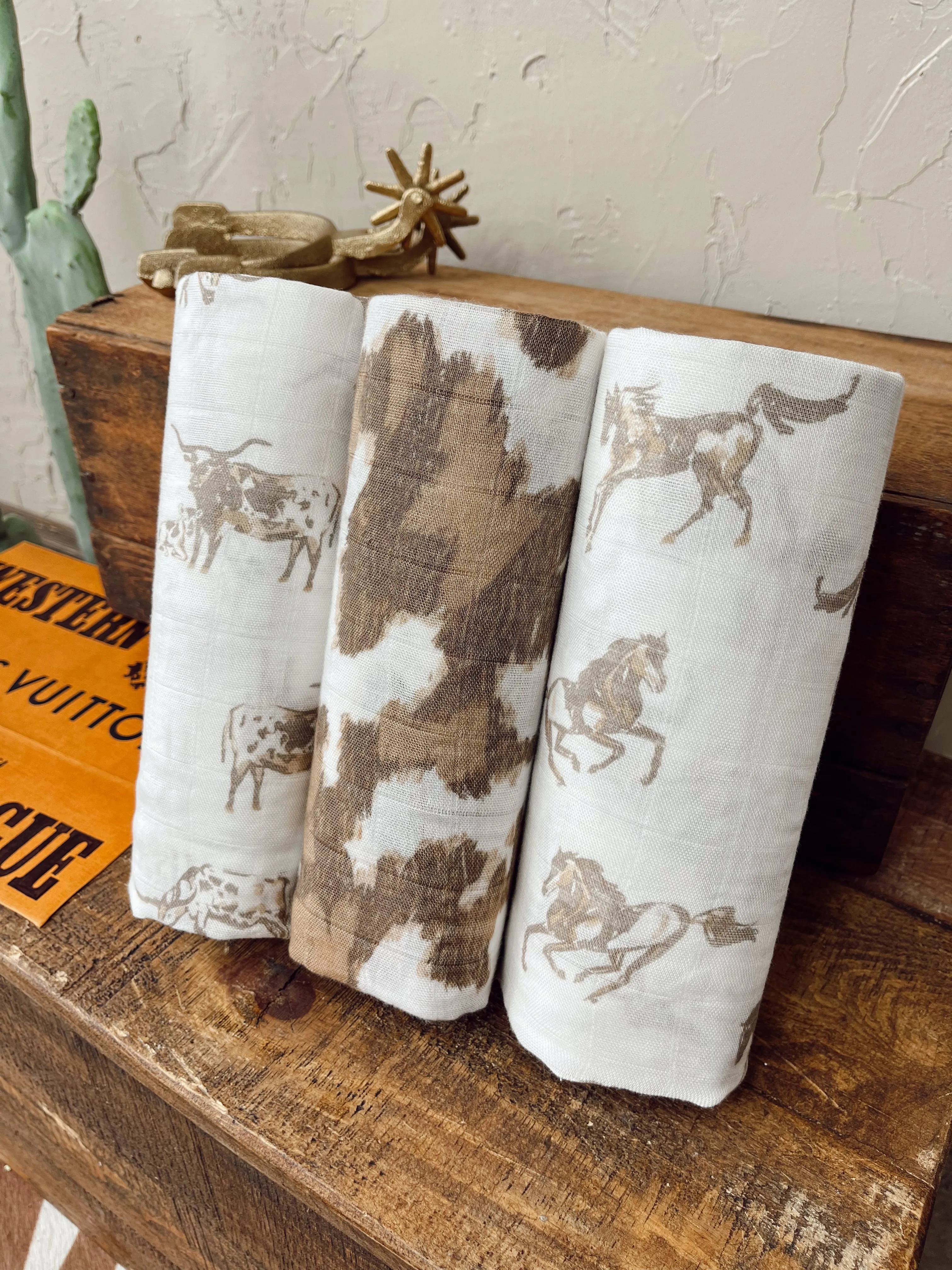 The Texas Longhorn Swaddle