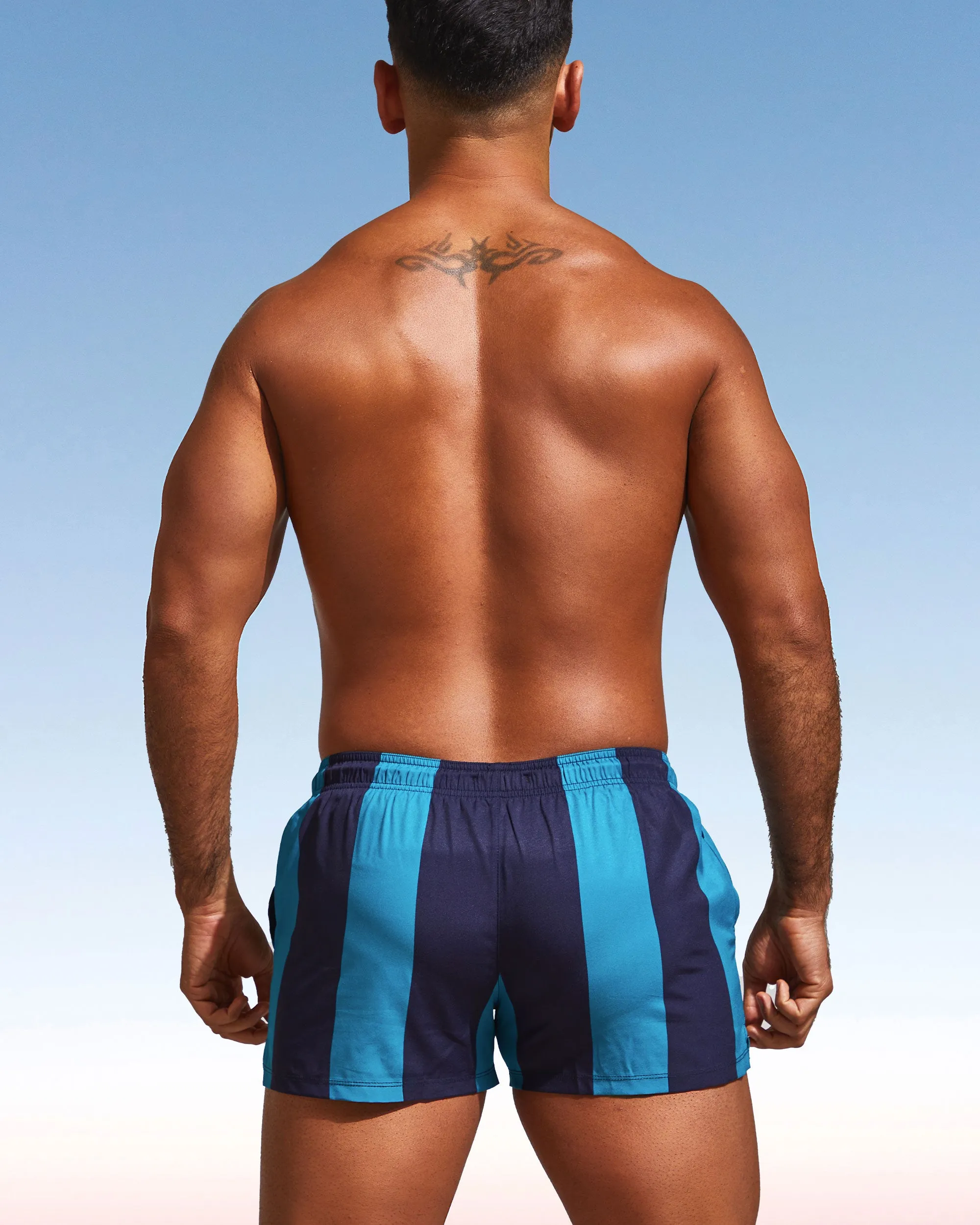 Titan Swim Short - Stripes