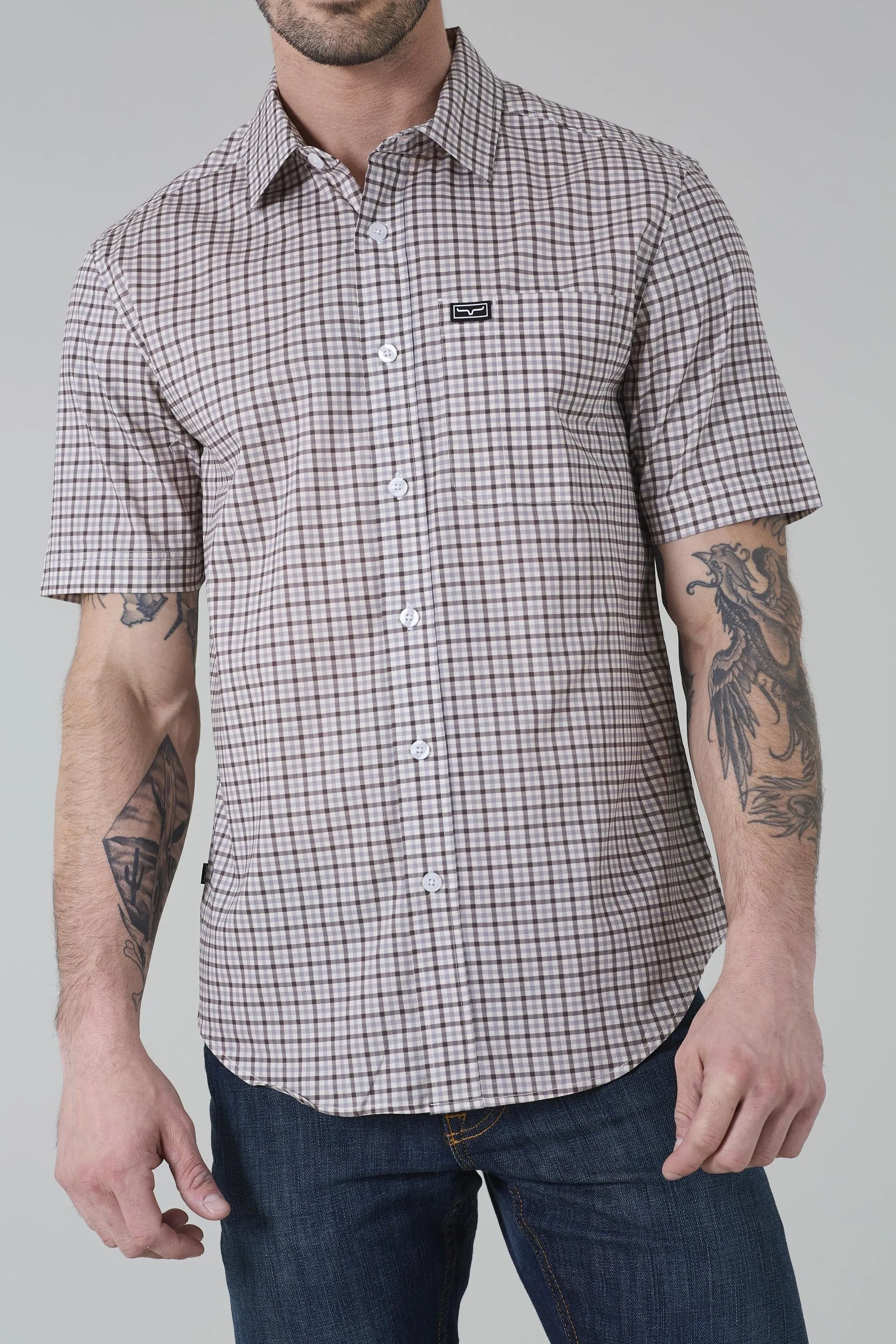 Tucco Mini Check Dress Shirt