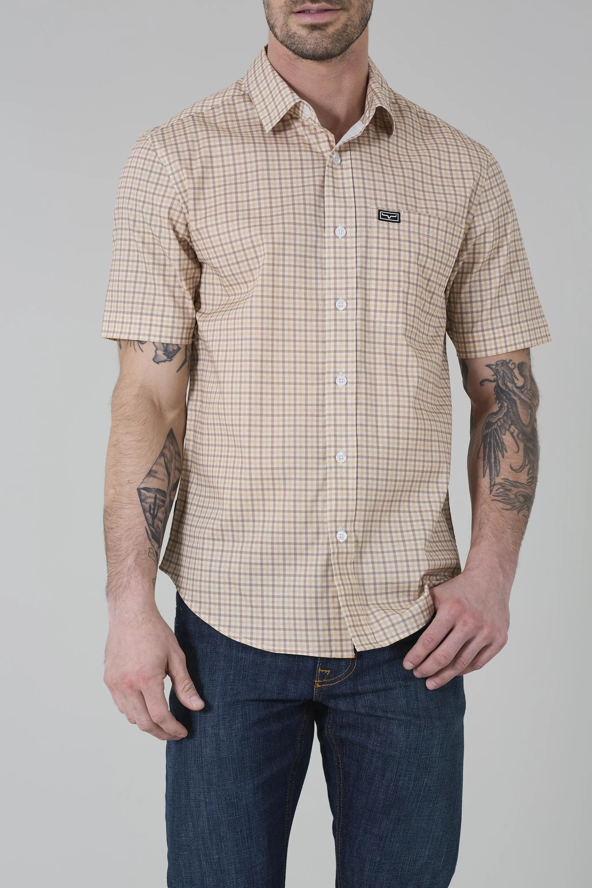 Tucco Mini Check Dress Shirt