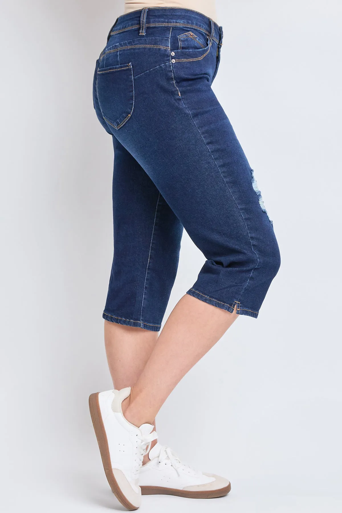 Women's Sustainable WannaBettaButt Capri Jeans