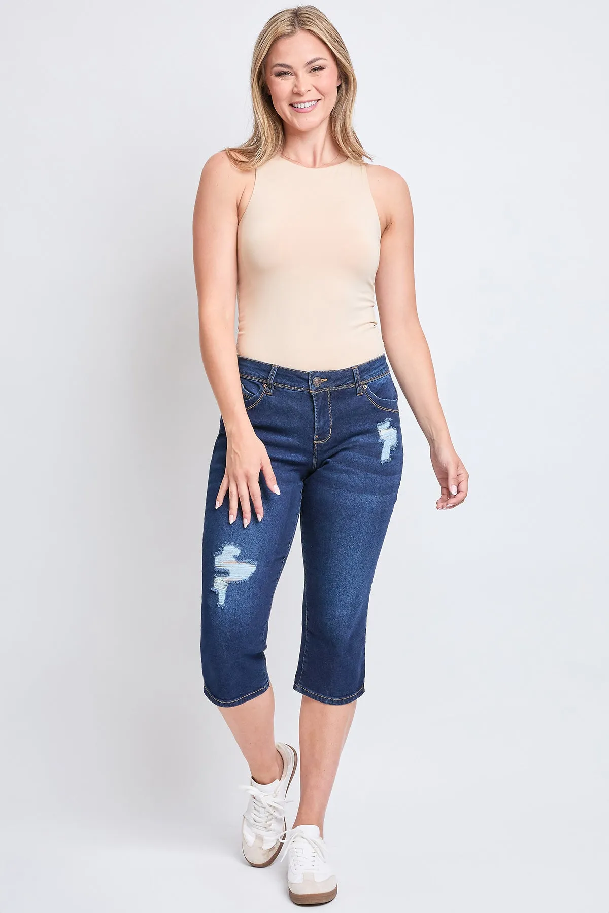 Women's Sustainable WannaBettaButt Capri Jeans