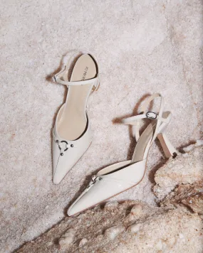 YURI HIGH HEELS SAND PATENT