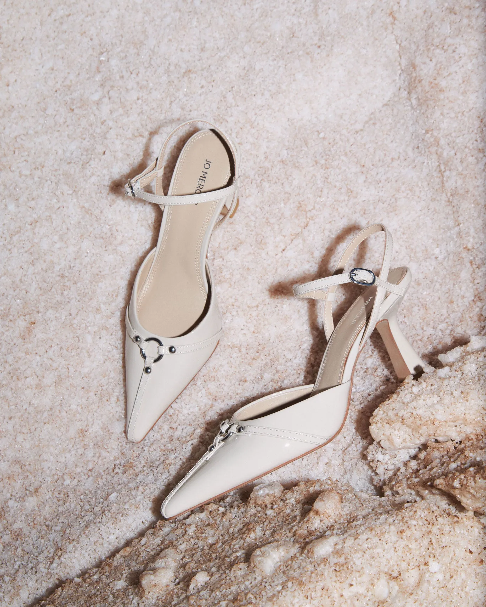 YURI HIGH HEELS SAND PATENT